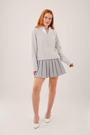Casual Preppy Elegant Blouse - Brand: Lustrin - Women & Kids, Baby Clothes Wholesale - Globality Store