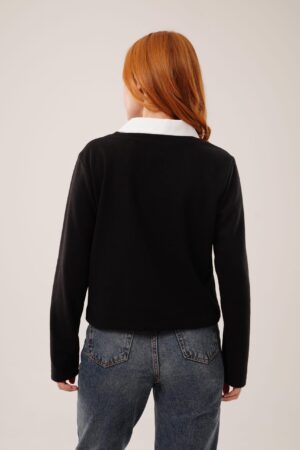 Elegant V-Neck Blouse - Brand: Lustrin - Women & Kids, Baby Clothes Wholesale - Globality Store