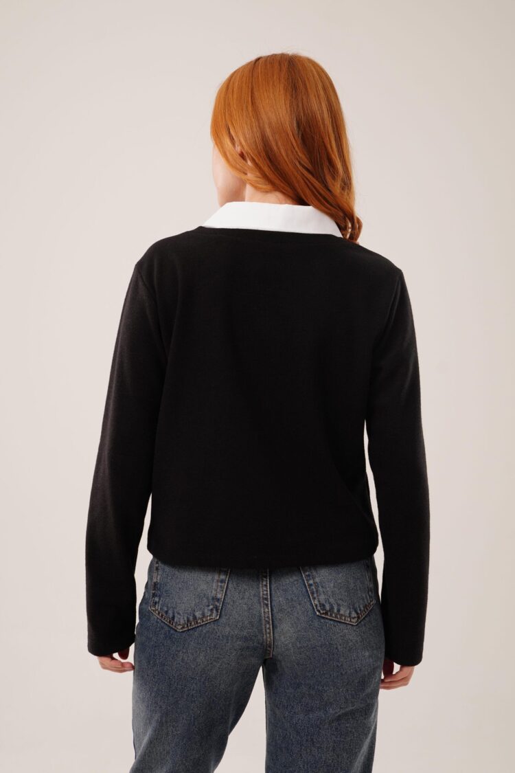 Elegant V-Neck Blouse