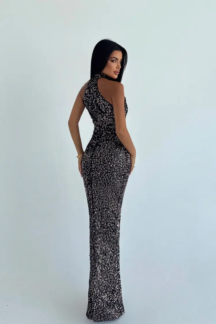 Black Sexy Elegant Glam Formal Bodycon Dress