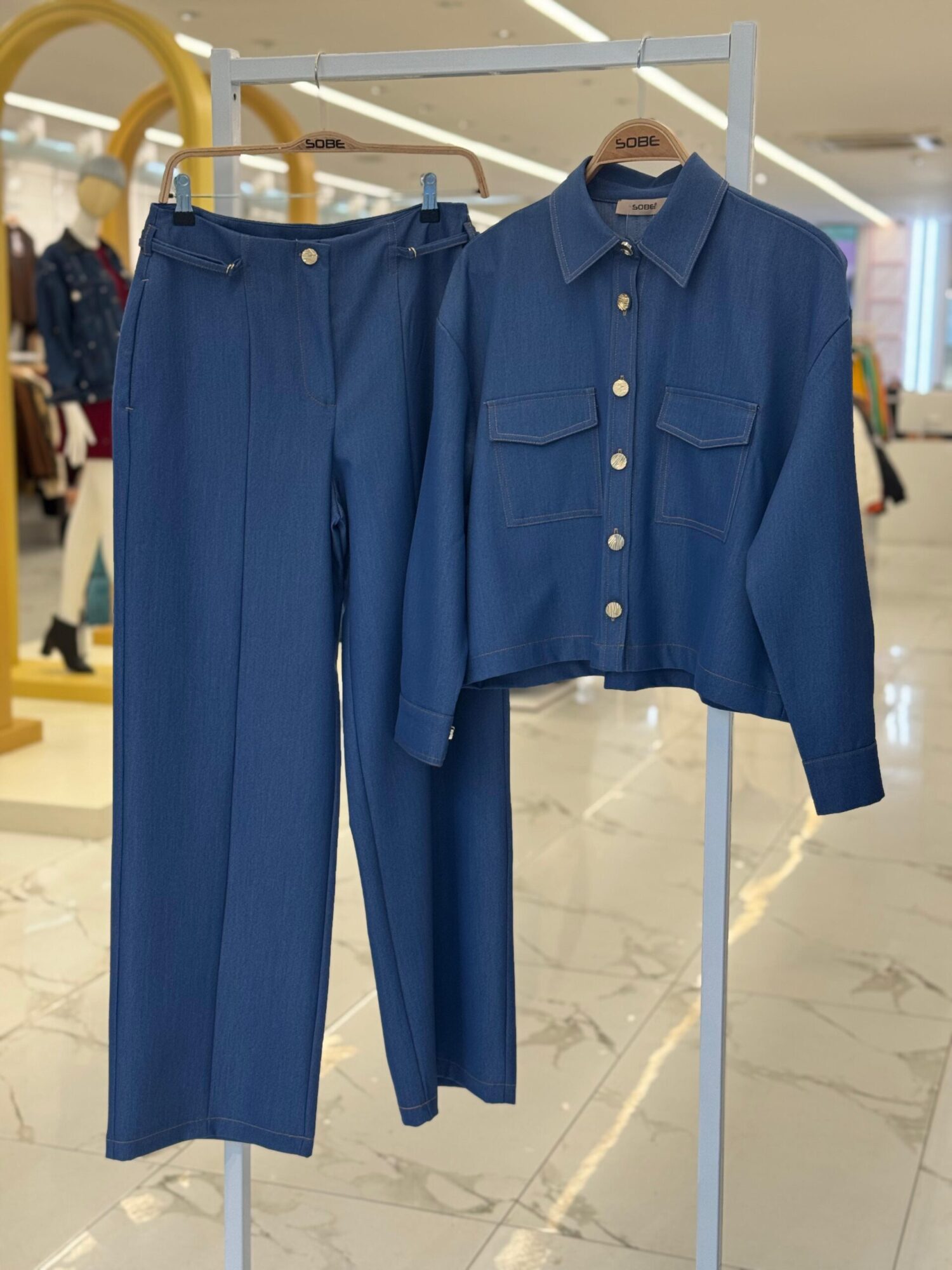 Blue Casual Streetwear Elegant Set - Brand: Sobe Istanbul - Women & Kids, Baby Clothes Wholesale - Globality Store