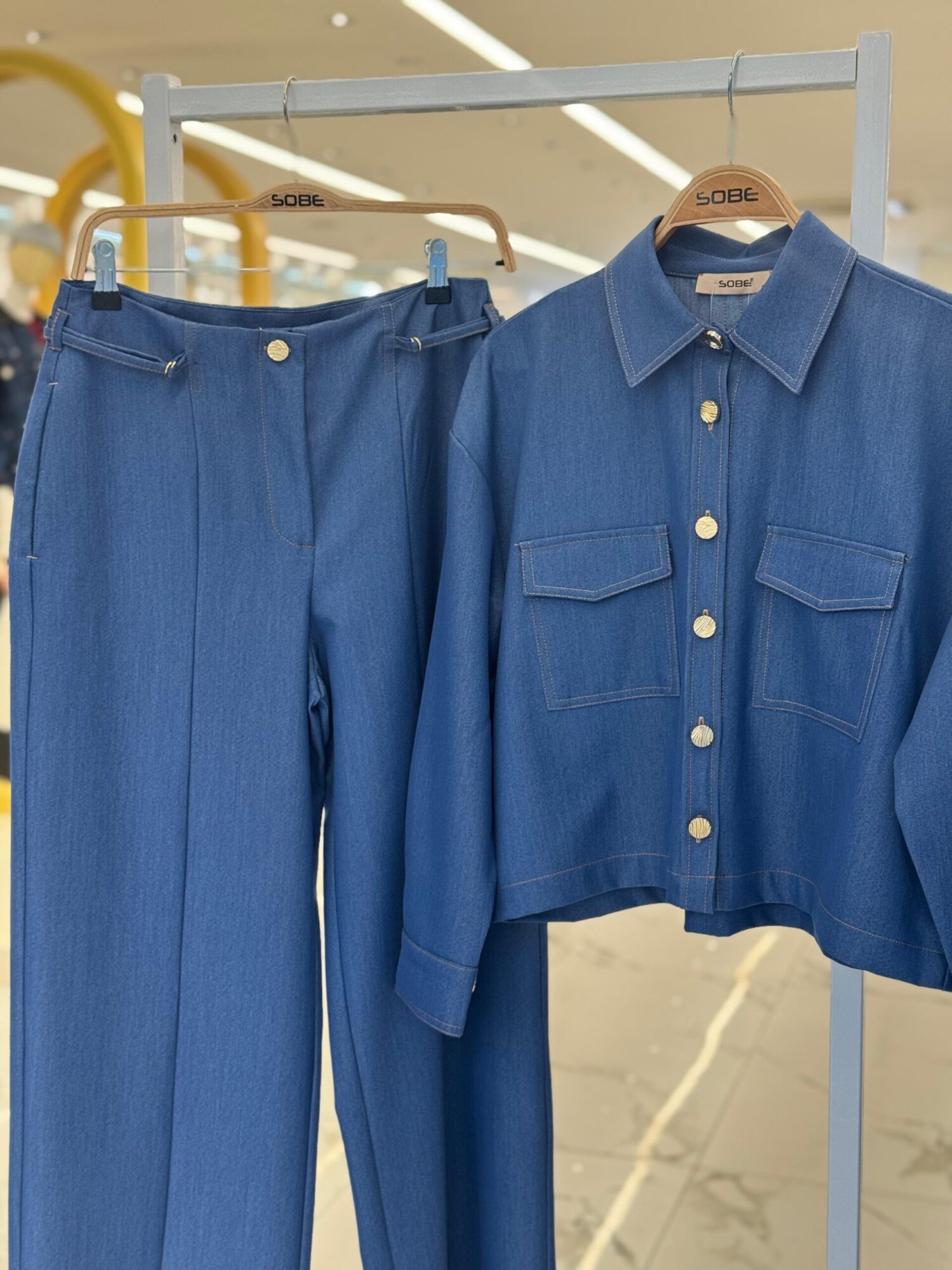 Blue Casual Streetwear Elegant Set - Brand: Sobe Istanbul - Women & Kids, Baby Clothes Wholesale - Globality Store