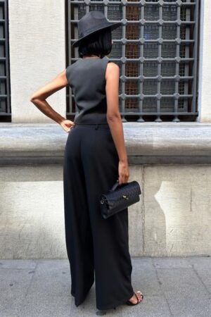ElegantSet With Palazzo Pants And V-Neck Top - Brand: Sobe Istanbul - Women & Kids, Baby Clothes Wholesale - Globality Store