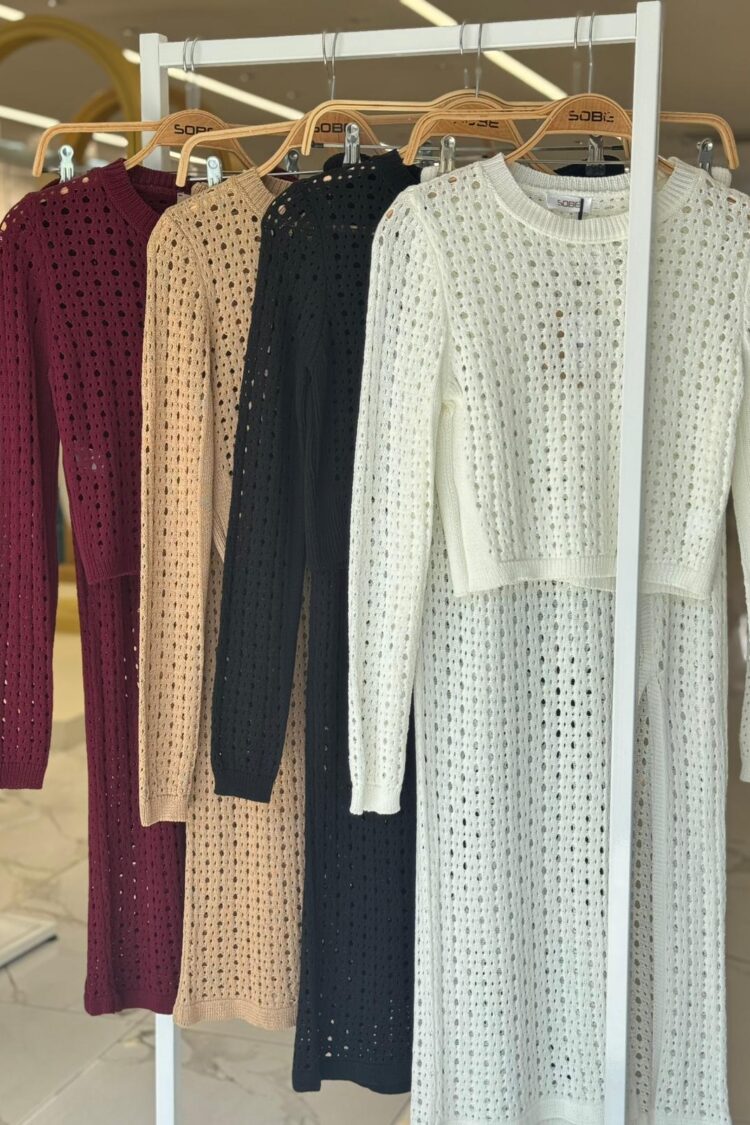 Knitwear Double Skirted Suit
