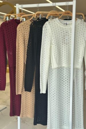 Knitwear Double Skirted Suit - Brand: Sobe Istanbul - Women & Kids, Baby Clothes Wholesale - Globality Store