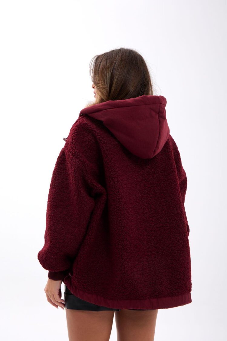 Teddy Hooded Coat