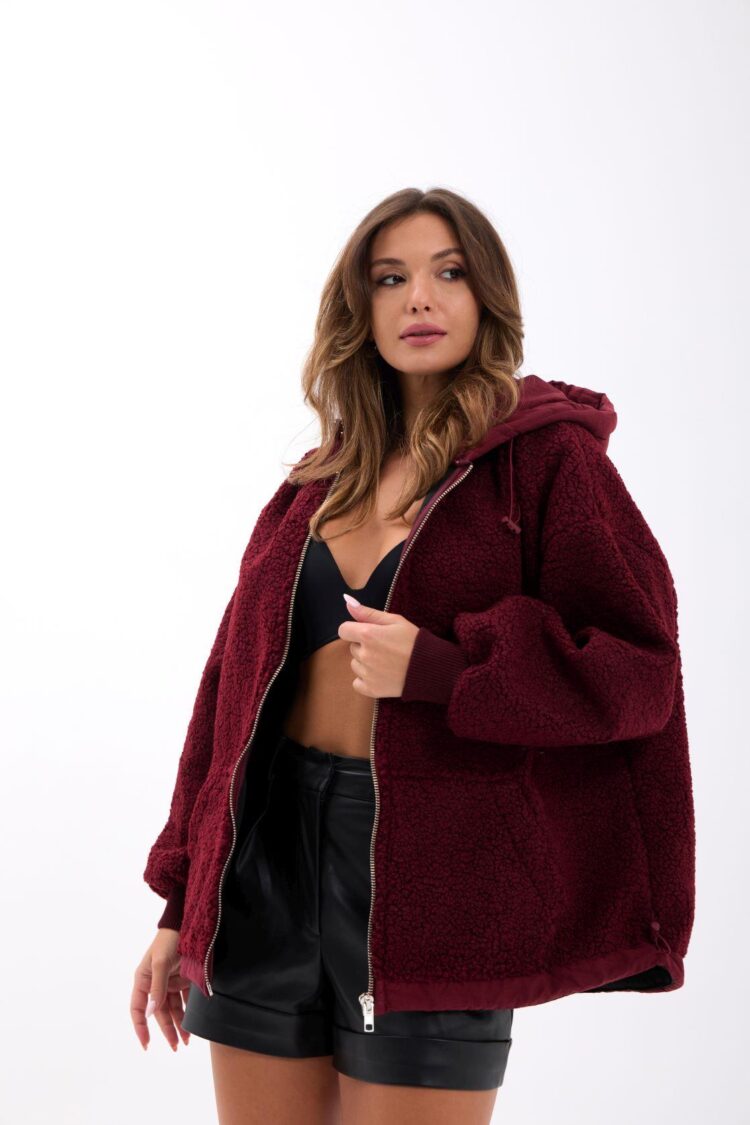 Teddy Hooded Coat
