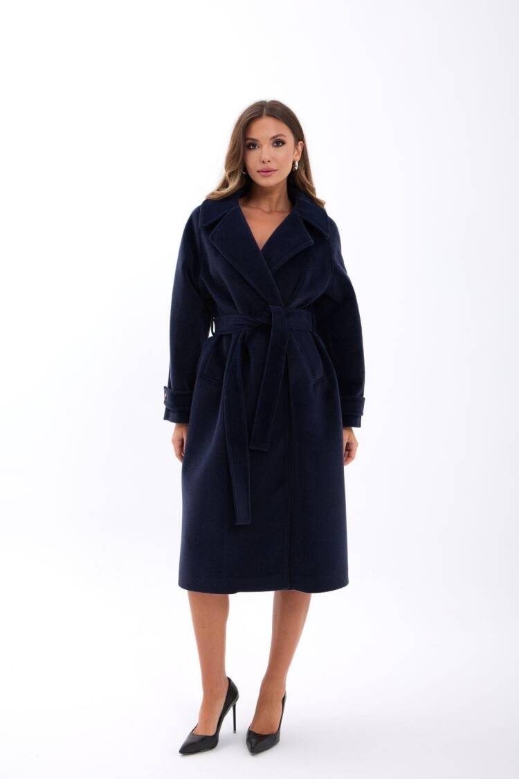 Elegant Wrapover Coat - Brand: Fame - Women & Kids, Baby Clothes Wholesale - Globality Store
