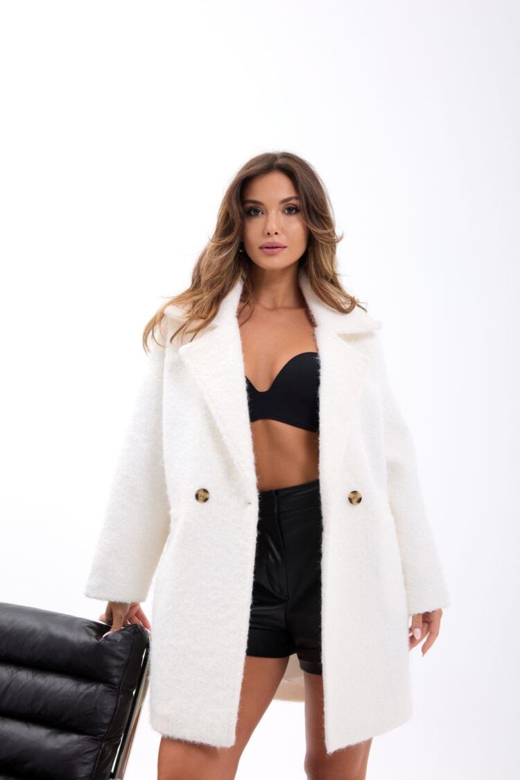 Elegant Single-Breasted Coat - Brand: Fame - Women & Kids, Baby Clothes Wholesale - Globality Store