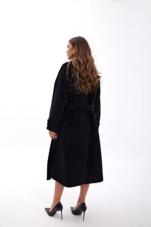 Elegant Wrapover Long Coat - Brand: Fame - Women & Kids, Baby Clothes Wholesale - Globality Store