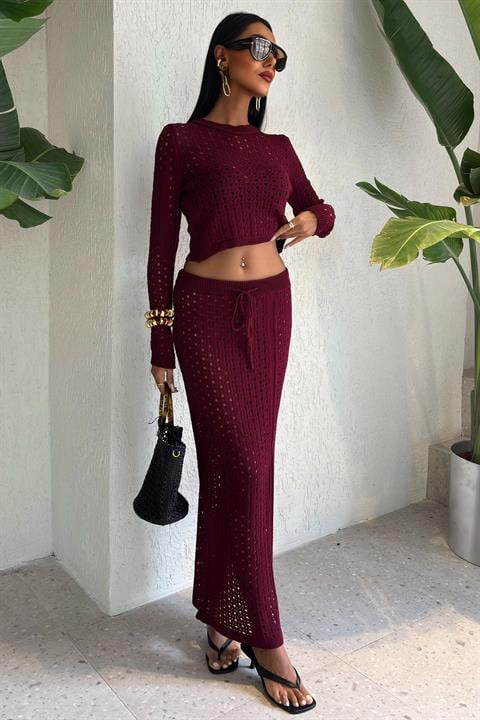Macey Crochet Crop Set - Brand: Sobe Istanbul - Women & Kids, Baby Clothes Wholesale - Globality Store
