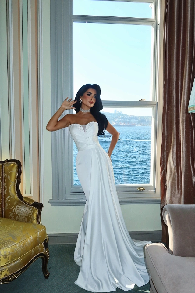 Elodie Long Evening Dress