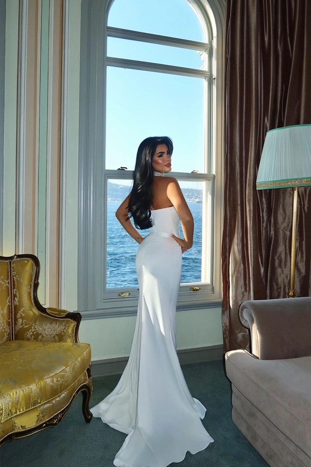 Elodie Long Evening Dress