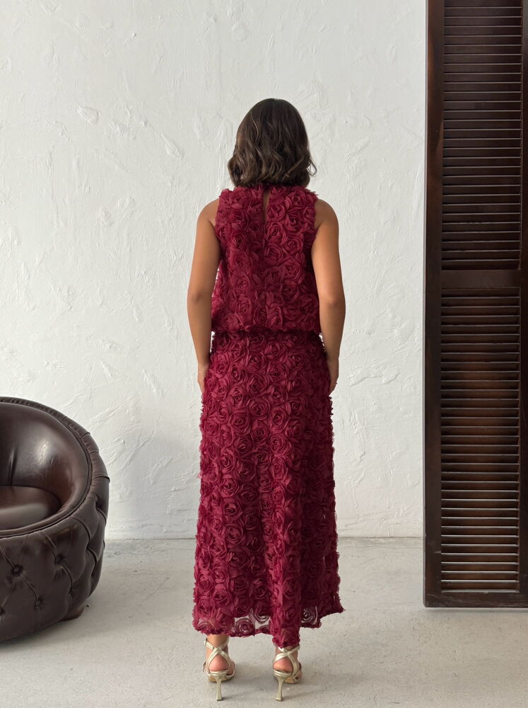 Elegant High Waist Maxi Pencil Skirt