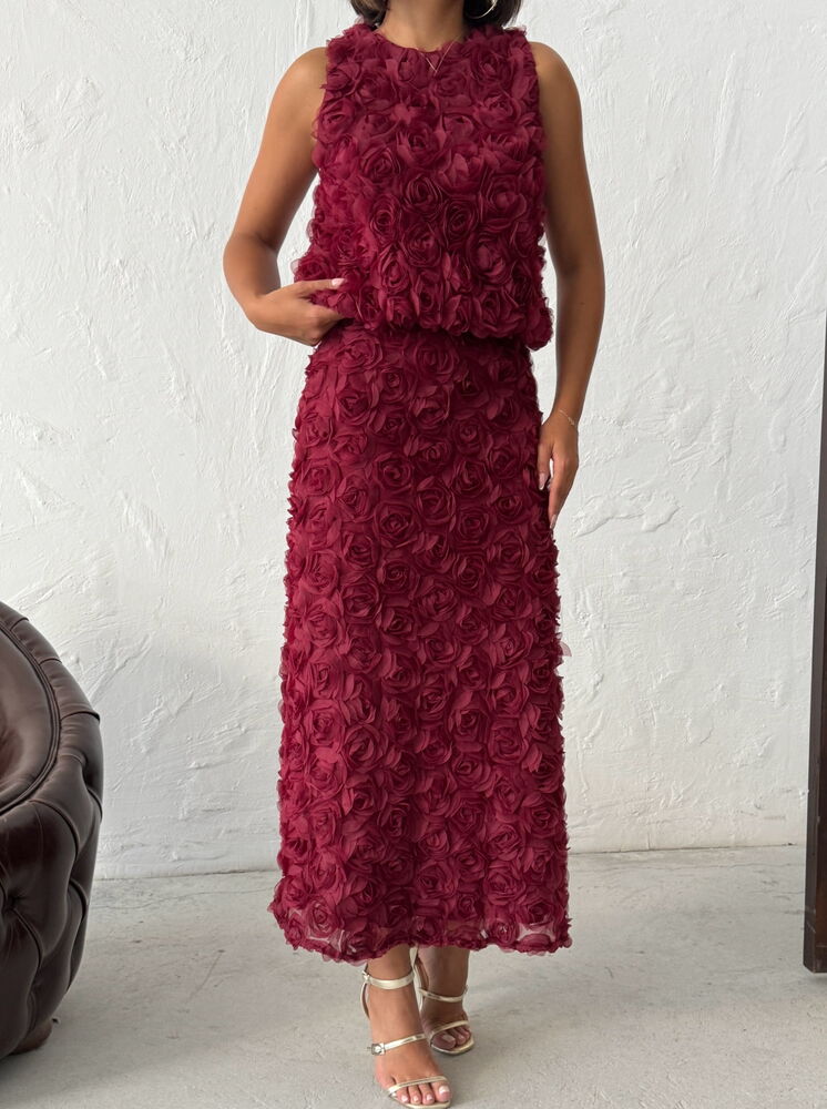 Elegant High Waist Maxi Pencil Skirt