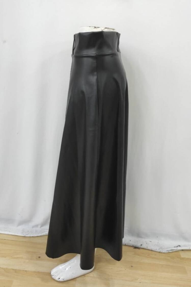 Elegant Formal Midi Flared Skirt