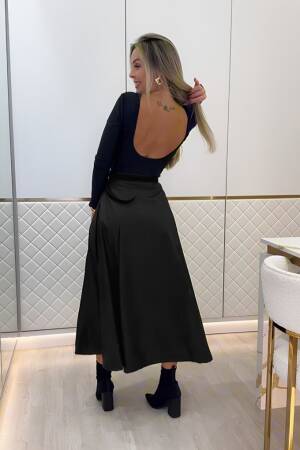 Elegant Formal Midi Flared Skirt - Brand: Janes - Women & Kids, Baby Clothes Wholesale - Globality Store