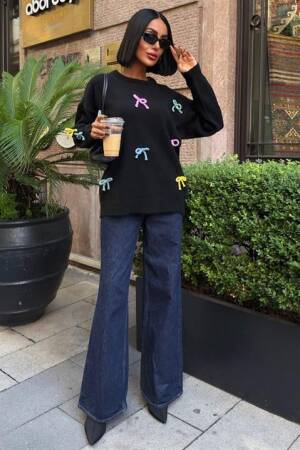 Oversized Casual Sweater - Brand: Sobe Istanbul - Women & Kids, Baby Clothes Wholesale - Globality Store