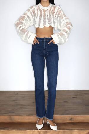 Jeans Mom Style High Waist Buttoned - Brand: LACARINO - Women & Kids, Baby Clothes Wholesale - Globality Store