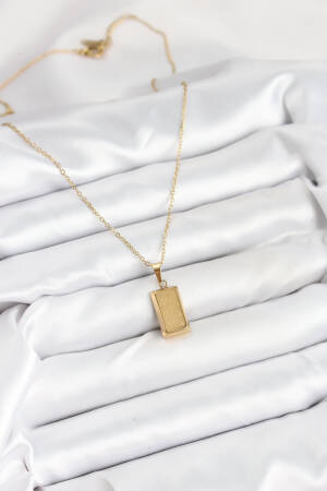 316l Steel Chain Gold Color Ingot Gold Model Women Necklace - Brand: Ebijuteri - Women & Kids, Baby Clothes Wholesale - Globality Store
