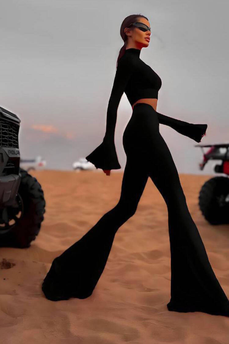 Elegant Sexy Glam Fitted Set For Evening