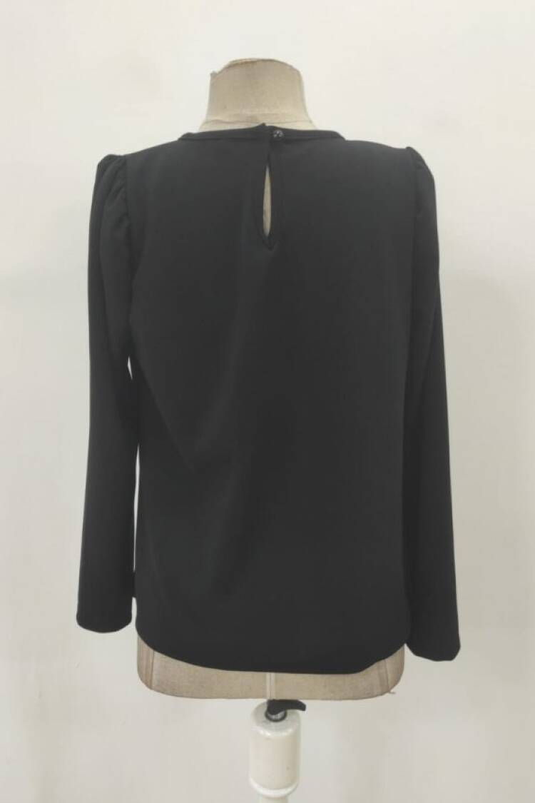 Blouse - Casual Elegant Formal Long Sleeve