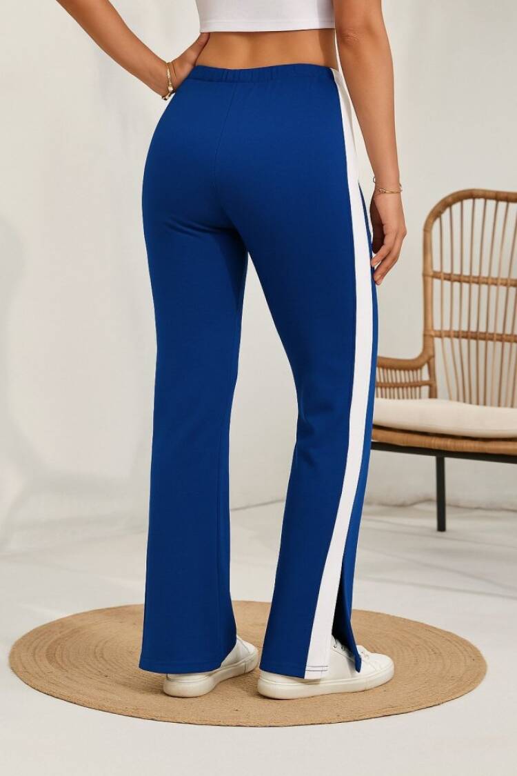 Blue Sport Casual Streetwear Jogger Pants