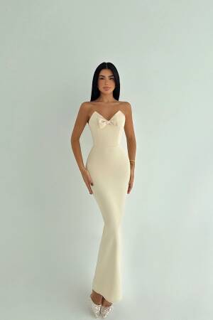 Sleeveless Sweetheart Neck Bodycon Dress - Brand: EYYO ATELIER - Women & Kids, Baby Clothes Wholesale - Globality Store