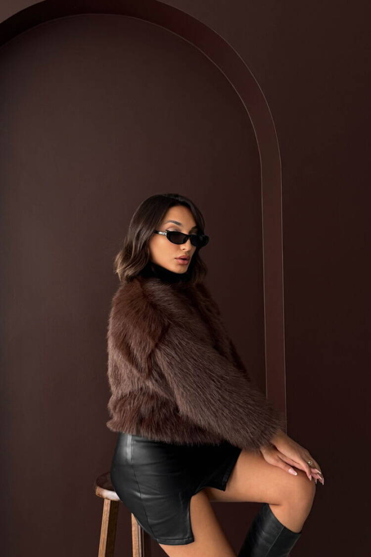 Glam Elegant Fur Jacket