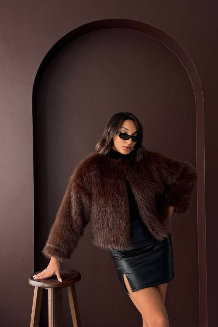 Glam Elegant Fur Jacket