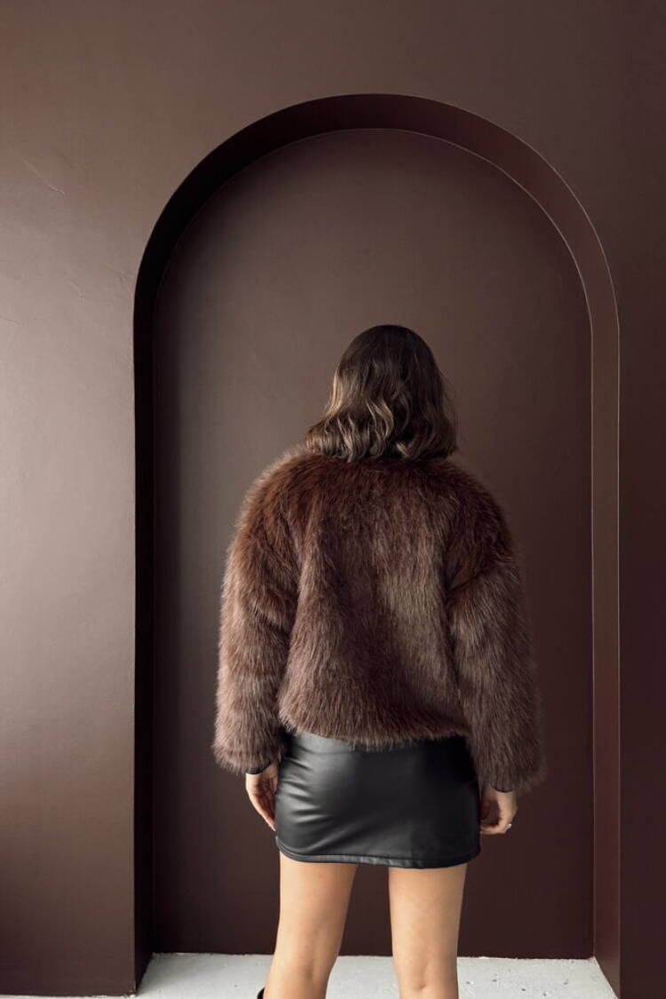 Glam Elegant Fur Jacket
