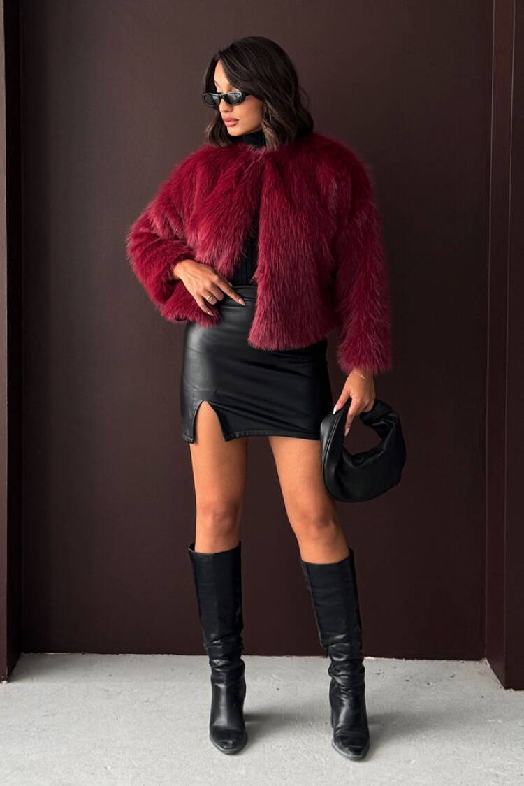 Fur Jacket - Brand: Topshow - Women & Kids, Baby Clothes Wholesale - Globality Store