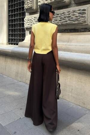 Casual Streetwear Elegant Palazzo Pants - Brand: Sobe Istanbul - Women & Kids, Baby Clothes Wholesale - Globality Store