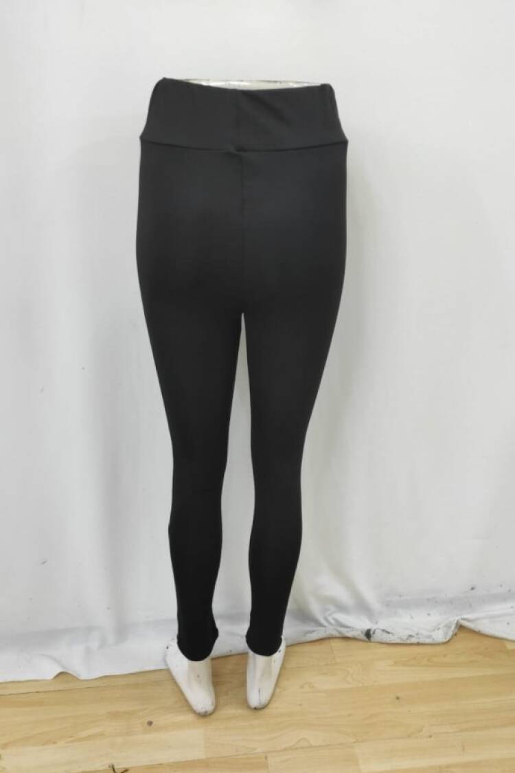 Black Leggings High Waist Skinny Long Pants