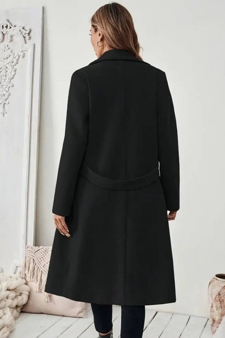 Elegant Single-Breasted Blazer Jacket