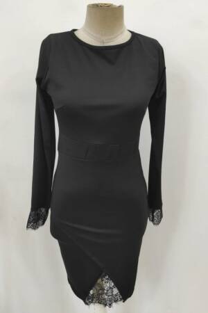 Black Sexy Elegant Formal Bodycon Midi Dress - Brand: Janes - Women & Kids, Baby Clothes Wholesale - Globality Store