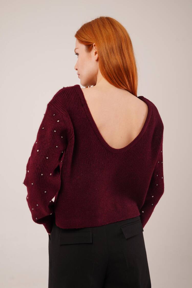 Sweater With Sequined Design