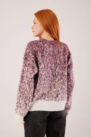 Mix Color Sweater Oversized Fit Round Neck - Brand: Lustrin - Women & Kids, Baby Clothes Wholesale - Globality Store