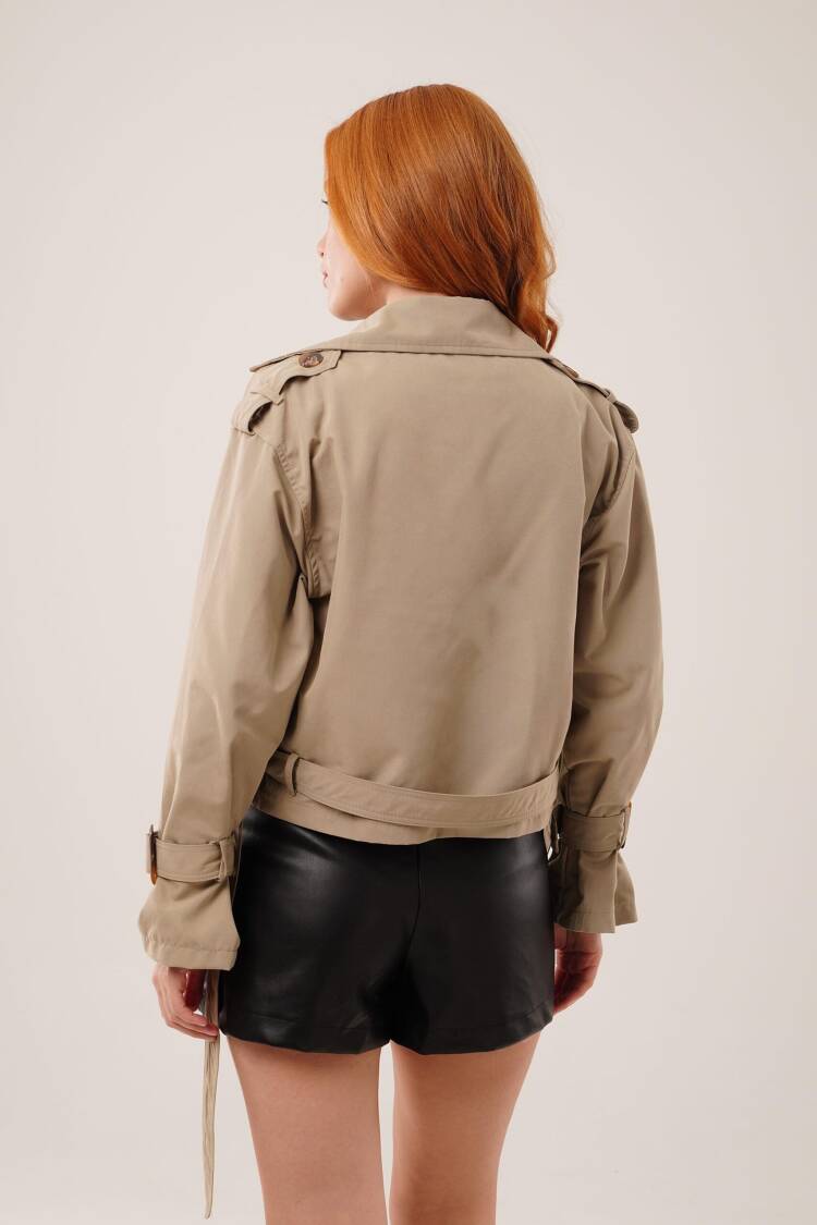 Trenchcoat Classic Single-Breasted Buttoned Coat