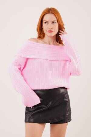 Sweater – Casual Cute Off Shoulder Oversized - Brand: Lustrin - Women & Kids, Baby Clothes Wholesale - Globality Store