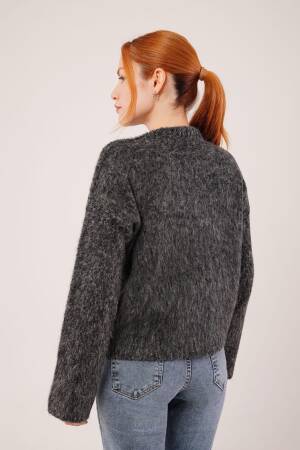 Black Casual Elegant Sweater - Brand: Lustrin - Women & Kids, Baby Clothes Wholesale - Globality Store