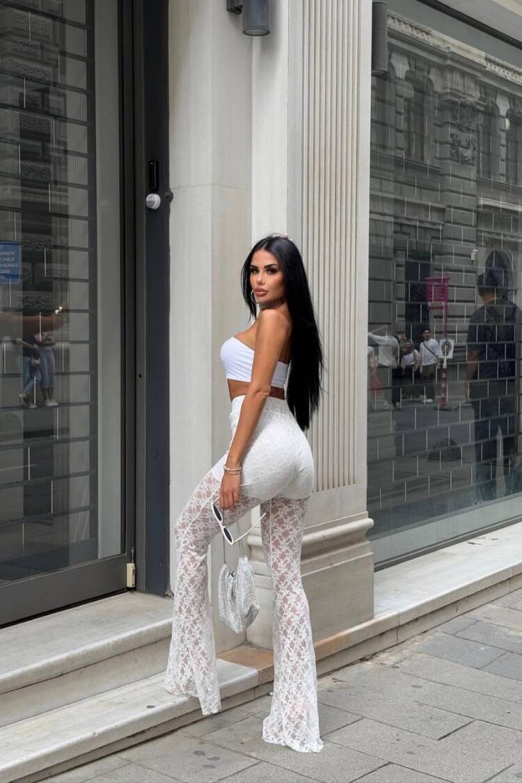 Floral High Waist Palazzo Pants