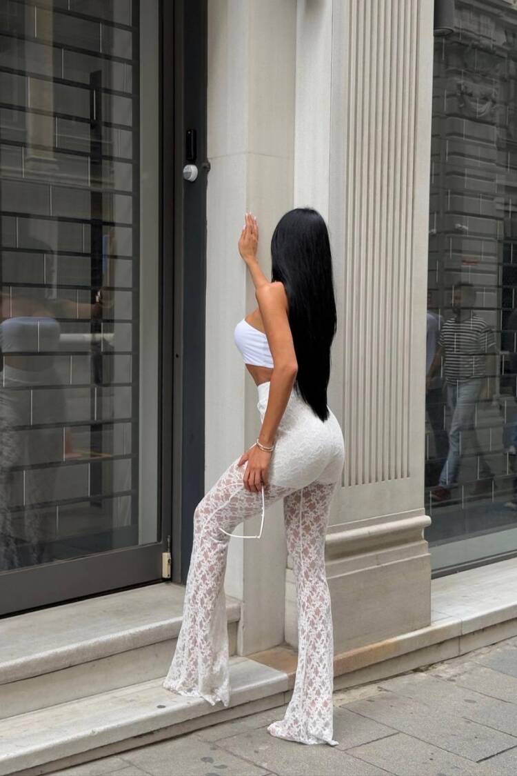 Floral High Waist Palazzo Pants