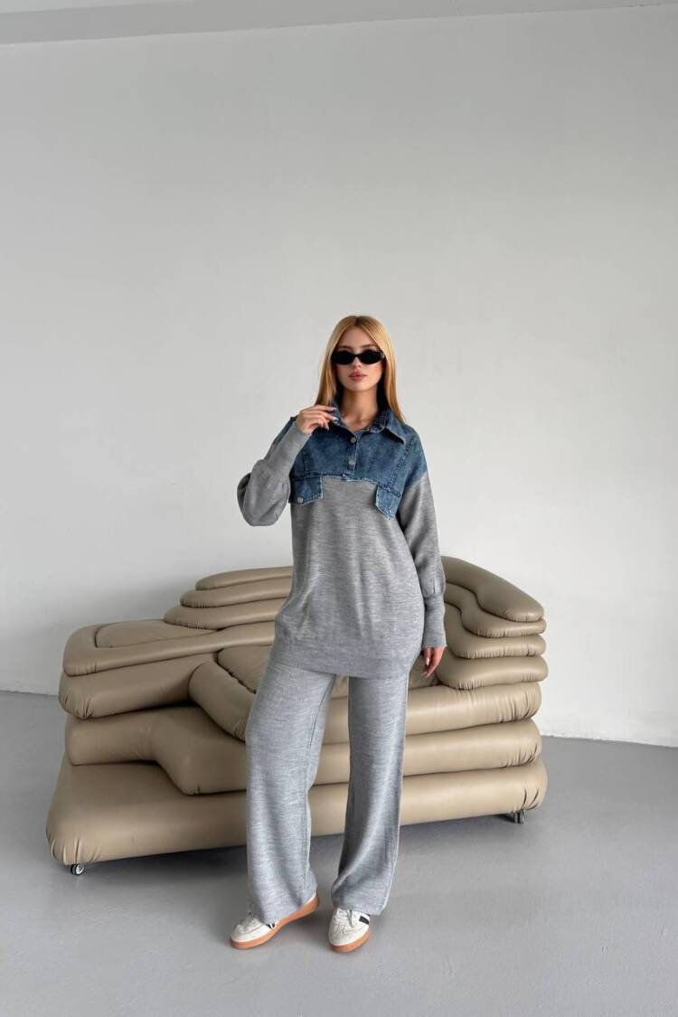 Oversized Fit Color Block Set - Brand: My Jest Fashion - Women & Kids, Baby Clothes Wholesale - Globality Store