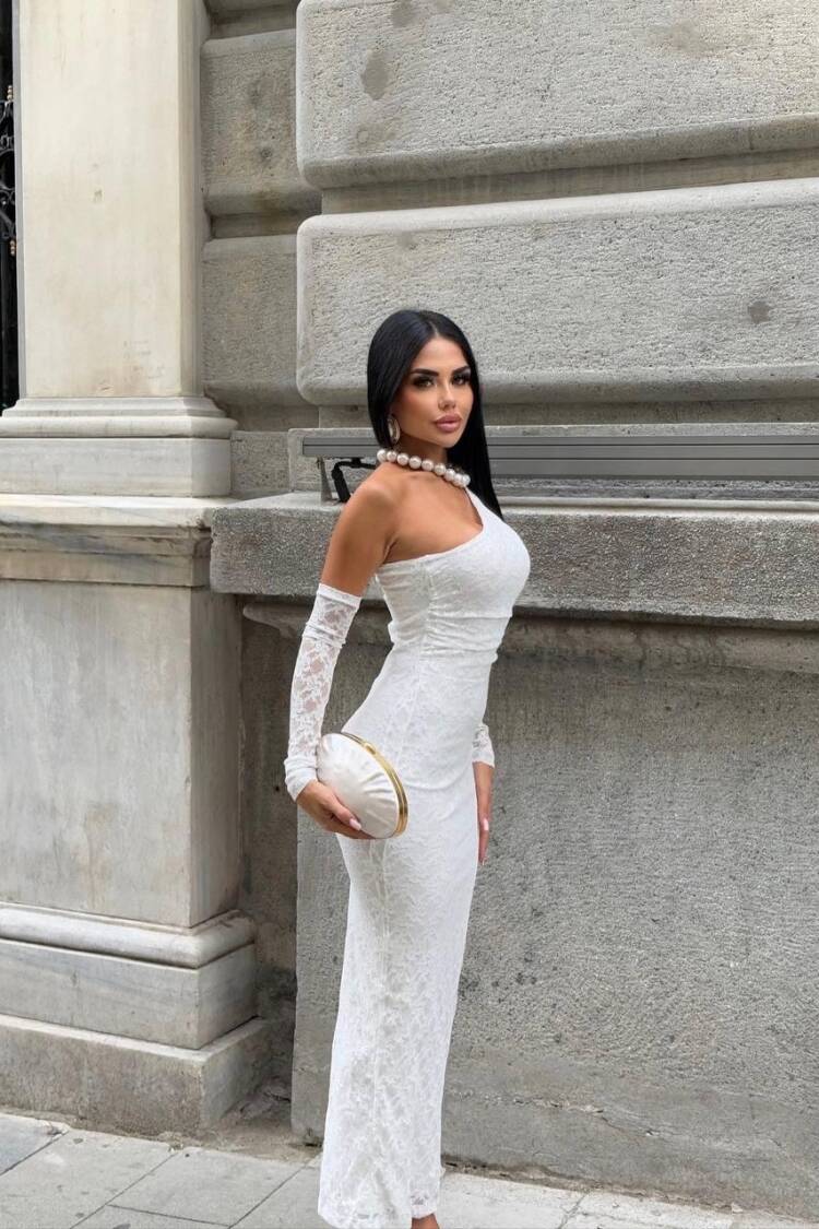 Elegant Sexy Bodycon Dress With One Shoulder Neck - Brand: My Jest Fashion - Women & Kids, Baby Clothes Wholesale - Globality Store