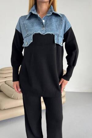 Black Casual Streetwear Set With Palazzo Pants - Brand: My Jest Fashion - Women & Kids, Baby Clothes Wholesale - Globality Store