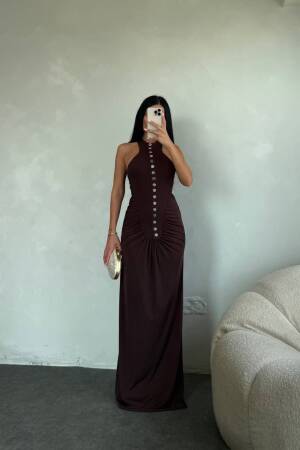 Sleeveless Sheath Dress With High Neck - Brand: My Jest Fashion - Women & Kids, Baby Clothes Wholesale - Globality Store