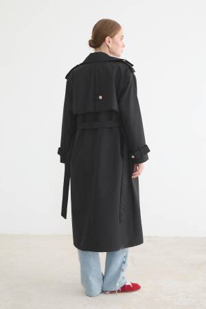 Trenchcoat Double-Breasted Elegant Formal - Brand: Levure - Women & Kids, Baby Clothes Wholesale - Globality Store
