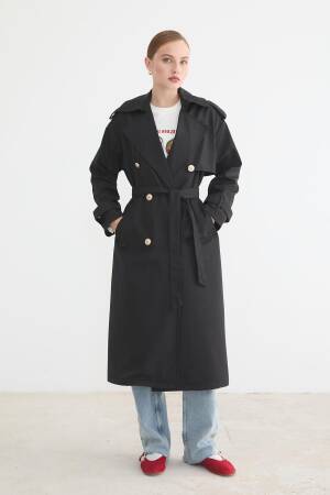 Trenchcoat Double-Breasted Elegant Formal - Brand: Levure - Women & Kids, Baby Clothes Wholesale - Globality Store