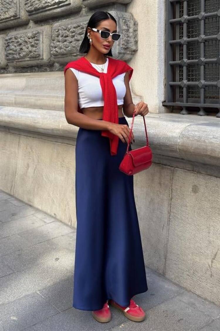 Casual Sport Sexy Elegant Maxi Slip Skirt High Waist